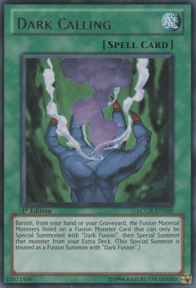 Dark Calling [LCGX-EN100] Rare - Duel Kingdom