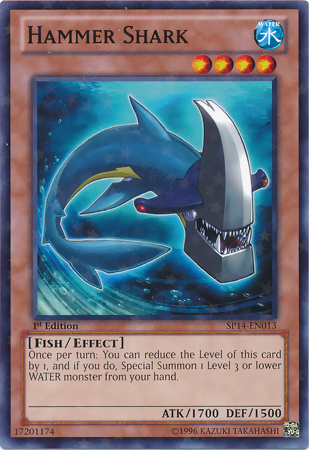 Hammer Shark [SP14-EN013] Starfoil Rare - Duel Kingdom