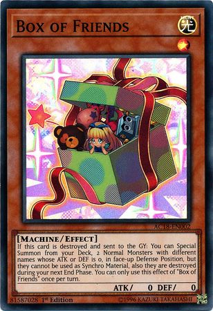 Box of Friends [AC18-EN002] Super Rare - Duel Kingdom