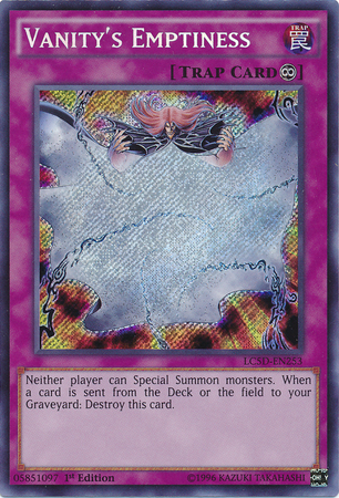 Vanity's Emptiness [LC5D-EN253] Secret Rare - Duel Kingdom