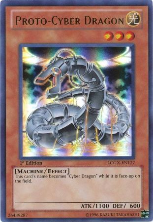 Proto-Cyber Dragon [LCGX-EN177] Ultra Rare - Duel Kingdom