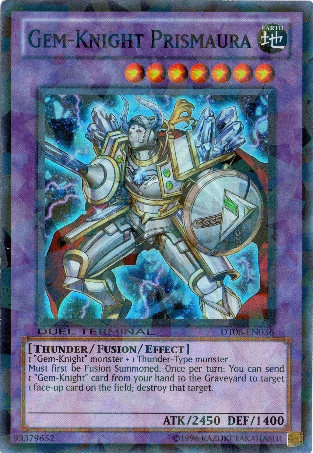 Gem-Knight Prismaura [DT06-EN036] Super Rare - Duel Kingdom
