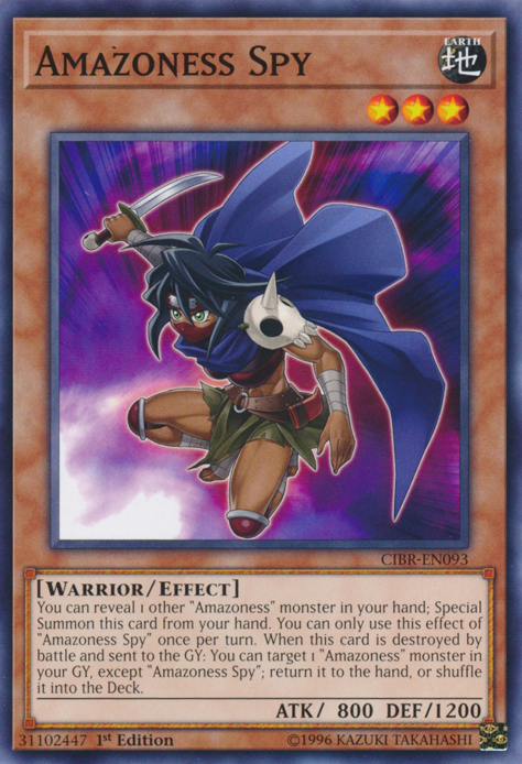 Amazoness Spy [CIBR-EN093] Common - Duel Kingdom