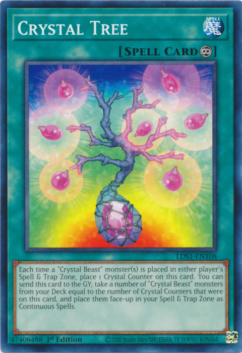 Crystal Tree [LDS1-EN108] Common - Duel Kingdom