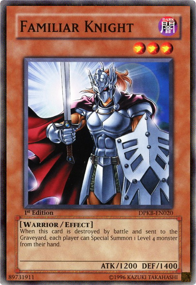 Familiar Knight [DPKB-EN020] Common - Duel Kingdom