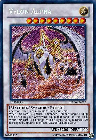 Vylon Alpha [HA06-EN022] Secret Rare - Duel Kingdom