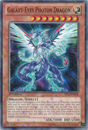 Galaxy-Eyes Photon Dragon [SP13-EN008] Starfoil Rare - Duel Kingdom