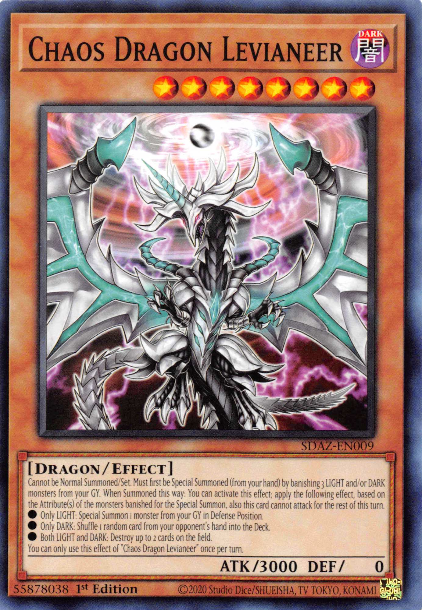 Chaos Dragon Levianeer [SDAZ-EN009] Common - Duel Kingdom