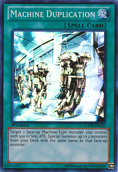 Machine Duplication [LCYW-EN145] Super Rare - Duel Kingdom