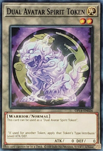 Dual Avatar Spirit Token [OP14-EN026] Super Rare - Duel Kingdom