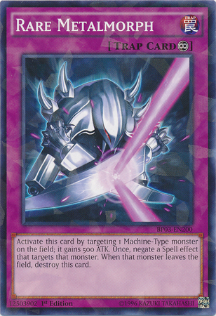 Rare Metalmorph [BP03-EN200] Shatterfoil Rare - Duel Kingdom