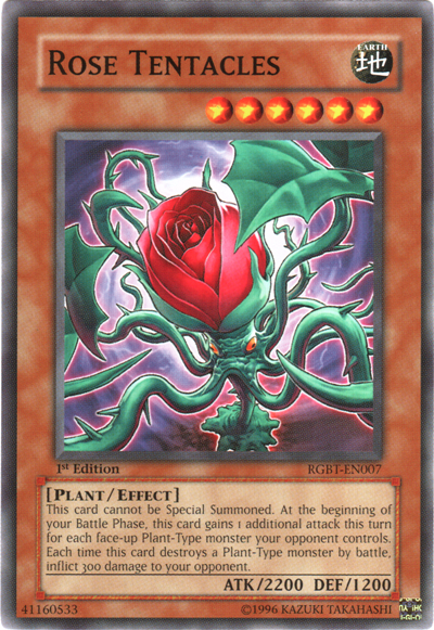 Rose Tentacles [RGBT-EN007] Common - Duel Kingdom