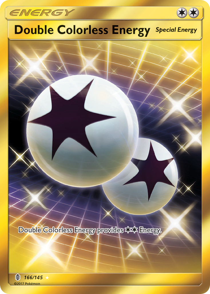 Double Colorless Energy (166/145) [Sun & Moon: Guardians Rising] - Duel Kingdom