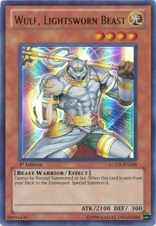 Wulf, Lightsworn Beast [LCGX-EN248] Ultra Rare - Duel Kingdom