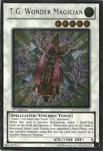 T.G. Wonder Magician [EXVC-EN040] Ultimate Rare - Duel Kingdom