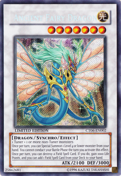 Ancient Fairy Dragon [CT06-EN002] Secret Rare - Duel Kingdom