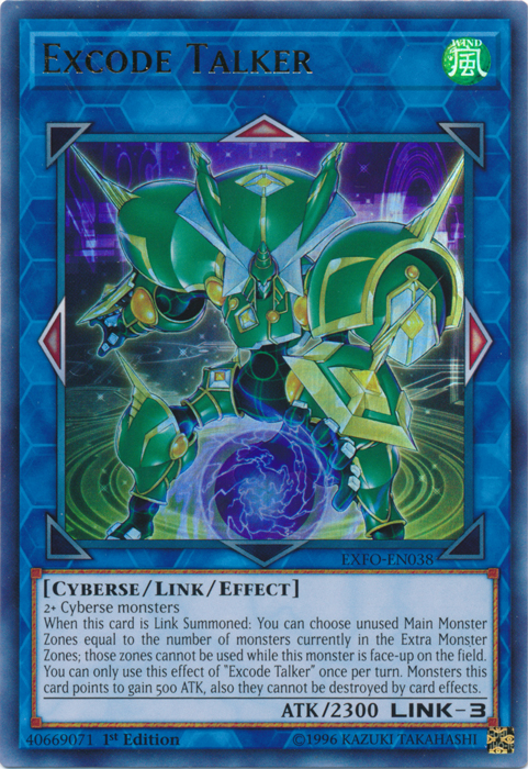 Excode Talker [EXFO-EN038] Ultra Rare - Duel Kingdom