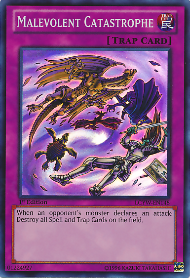 Malevolent Catastrophe [LCYW-EN148] Super Rare - Duel Kingdom