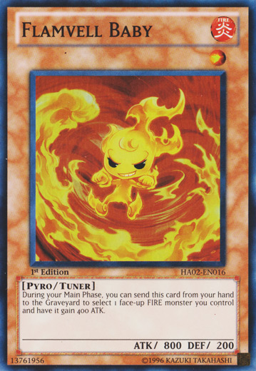 Flamvell Baby [HA02-EN016] Super Rare - Duel Kingdom