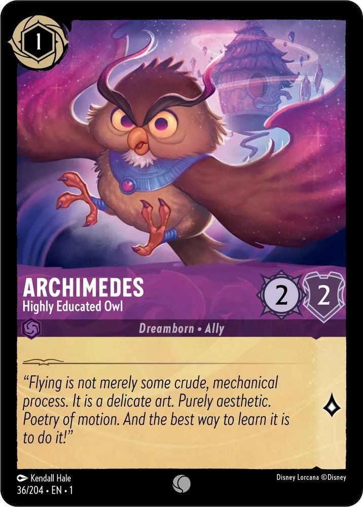 Archimedes - Highly Educated Owl 36/204 (The First Chapter)
