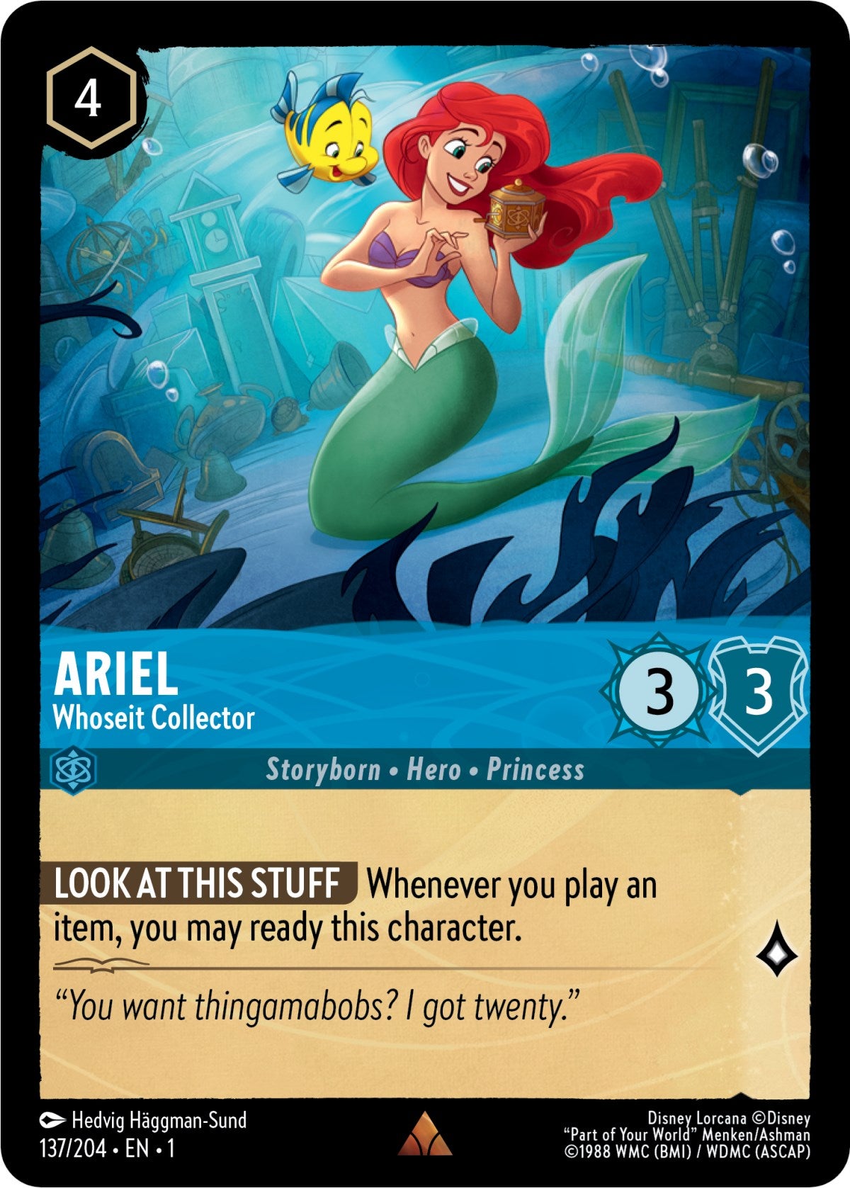 Ariel - Whoseit Collector 137/204 (The First Chapter)