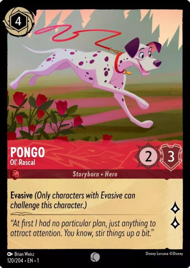 Pongo - Ol' Rascal 120/204 (The First Chapter) Cold Foil