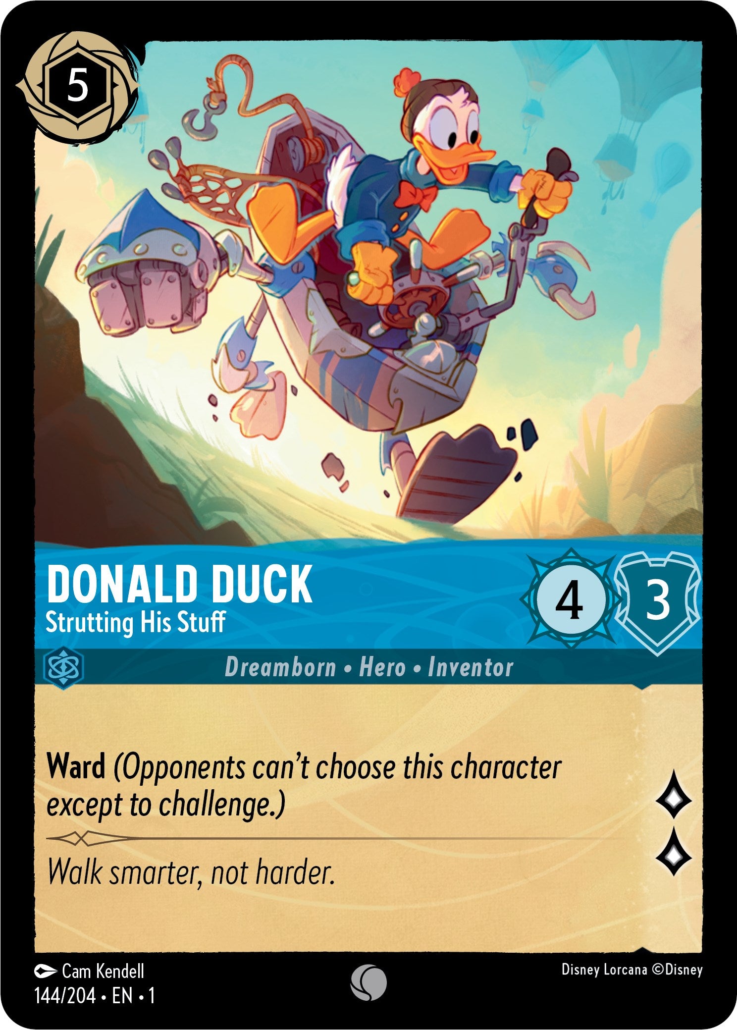 Donald Duck - Strutting His Stuff 144/204 (The First Chapter)