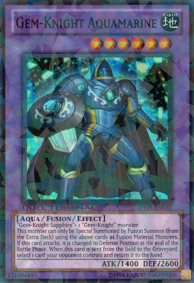 Gem-Knight Aquamarine [DT05-EN035] Super Rare - Duel Kingdom