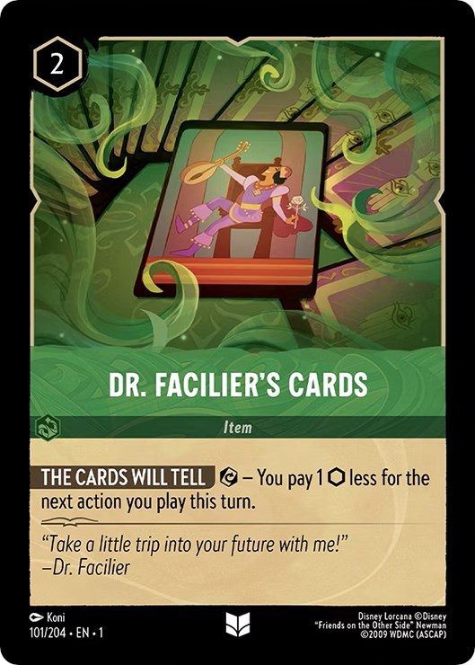 Dr. Facilier's Cards 101/204 (The First Chapter)