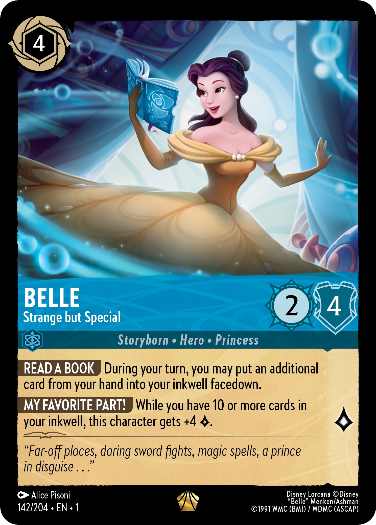 Belle - Strange but Special 142/204 (The First Chapter) Cold Foil