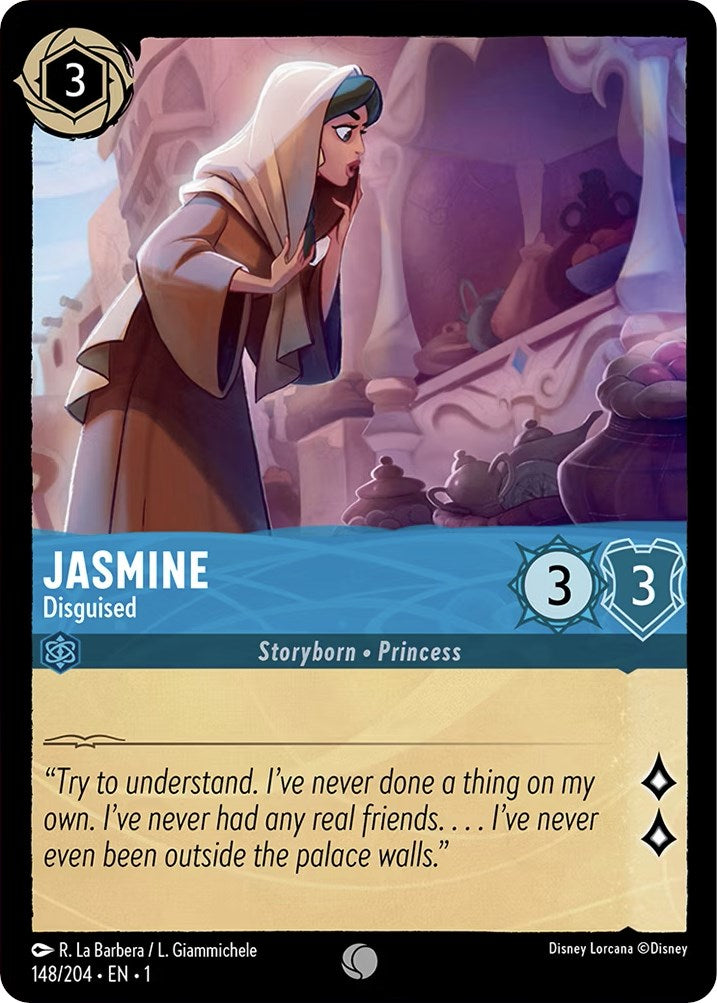 Jasmine - Disguised 148/204 (The First Chapter) Cold Foil