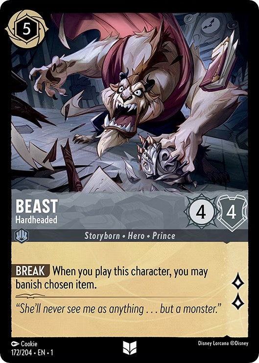 Beast - Hardheaded 172/204 (The First Chapter) Cold Foil