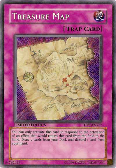 Treasure Map [DPK-ENSE2] Secret Rare - Duel Kingdom