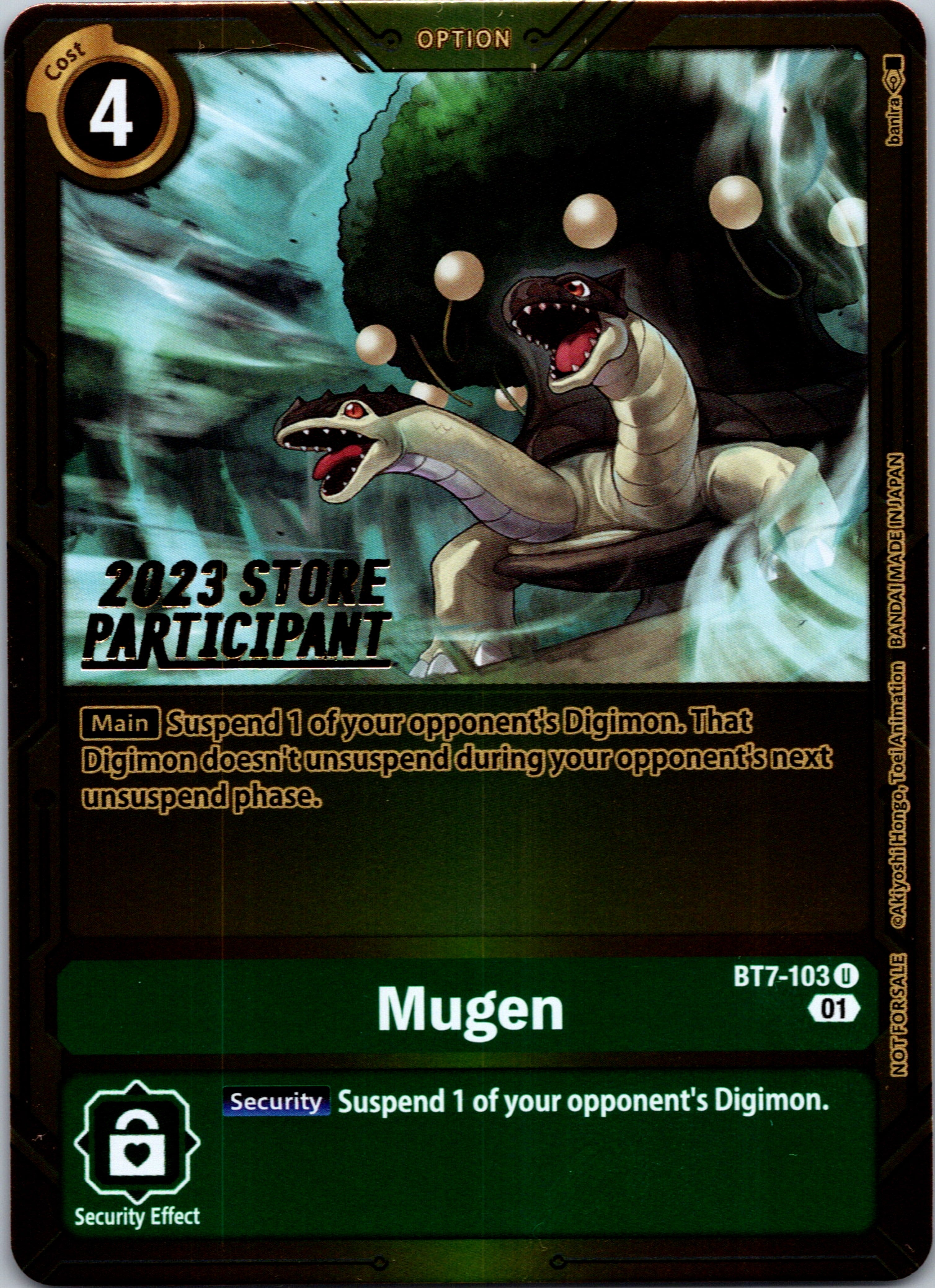 Mugen (2023 Store Participant) [BT7-103] [Next Adventure] Foil