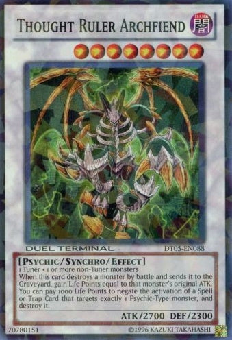 Thought Ruler Archfiend [DT05-EN088] Super Rare - Duel Kingdom