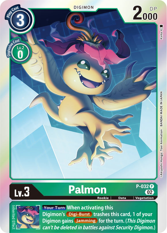 Palmon - P-032 (Resurgence Booster Reprint) [P-032] [Resurgence Booster] Foil