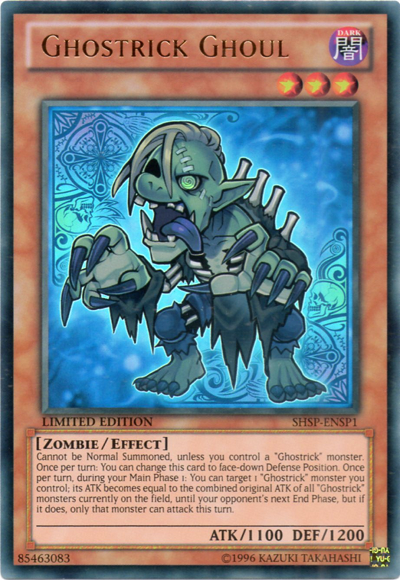 Ghostrick Ghoul [SHSP-ENSP1] Ultra Rare - Duel Kingdom