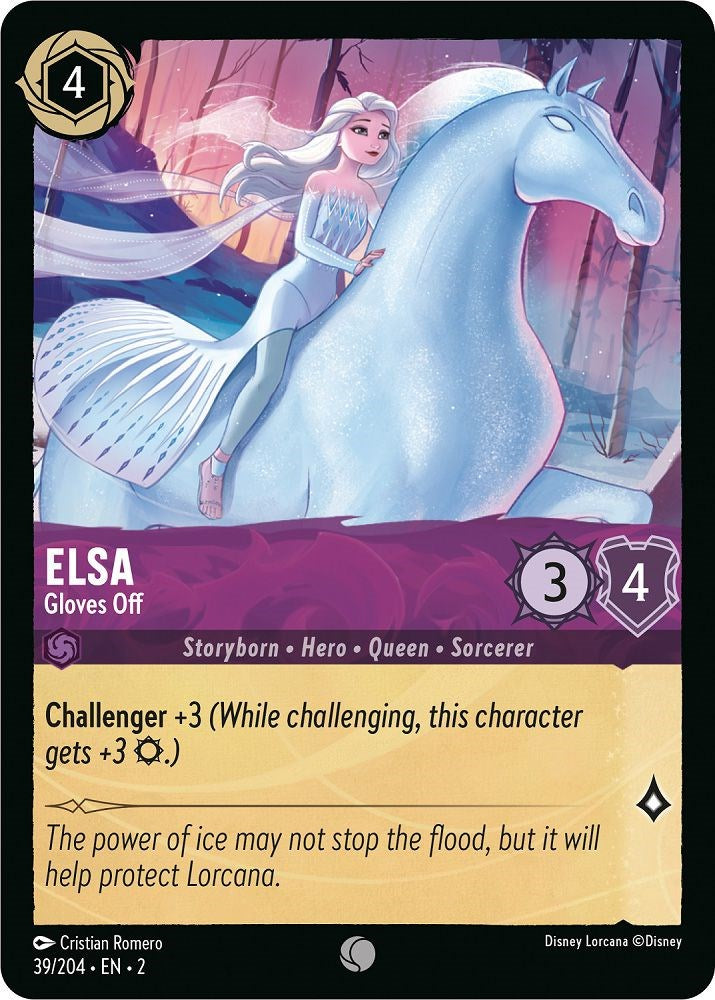 Elsa - Gloves Off 39/204 (Rise of the Floodborn)