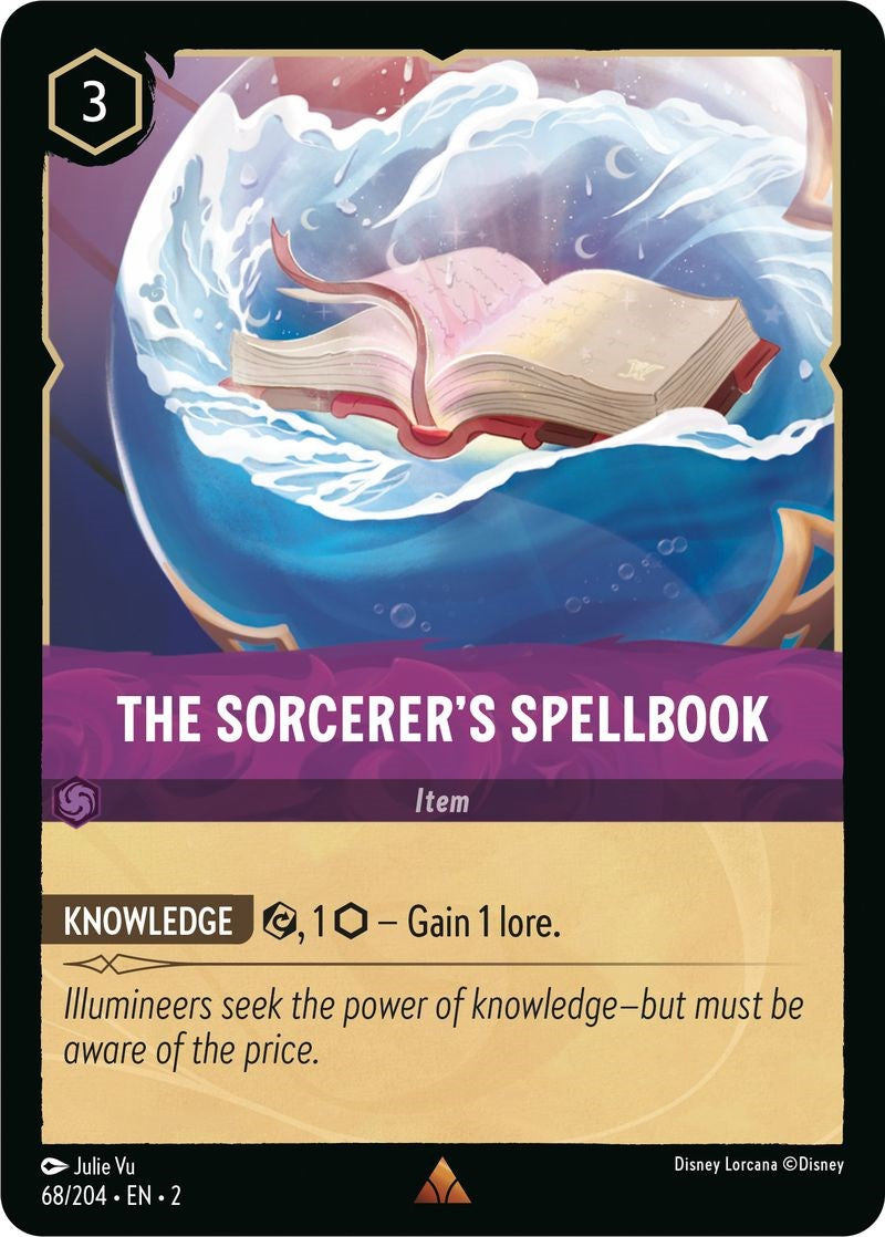 The Sorcerer's Spellbook 68/204 (Rise of the Floodborn) Cold Foil