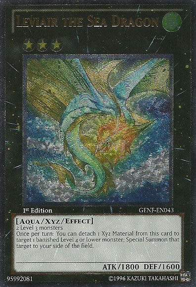 Leviair the Sea Dragon [GENF-EN043] Ultimate Rare - Duel Kingdom