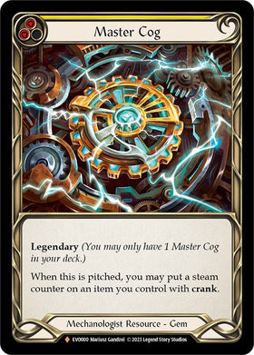 Master Cog [EVO000] (Bright Lights) Rainbow Foil