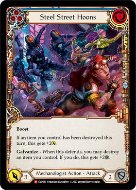 Steel Street Hoons [EVO141] (Bright Lights) Rainbow Foil