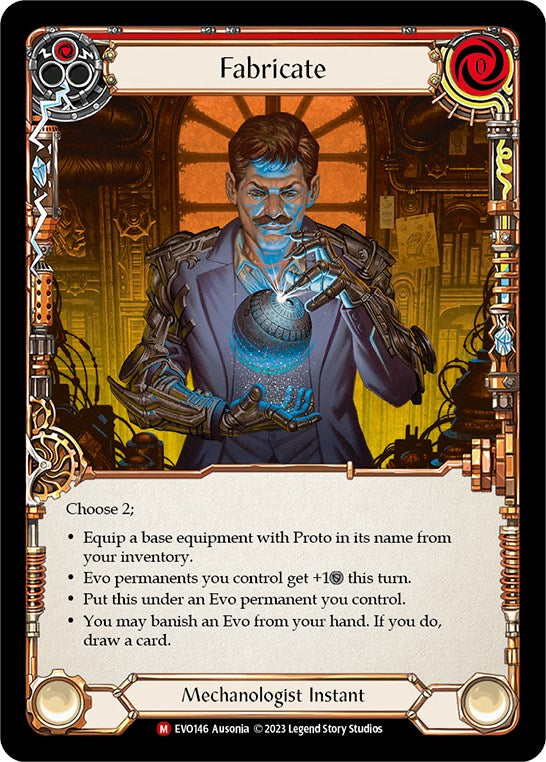 Fabricate [EVO146] (Bright Lights) Rainbow Foil