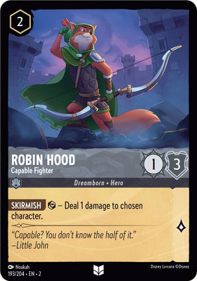 Robin Hood - Capable Fighter 193/204 (Rise of the Floodborn)