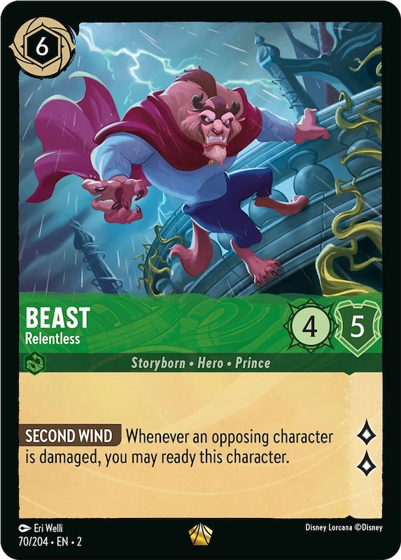 Beast - Relentless 70/204 (Rise of the Floodborn) Cold Foil