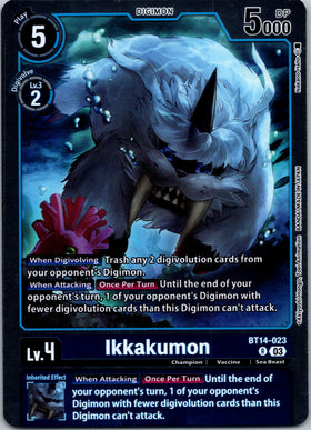 Ikkakumon [BT14-023] [Blast Ace] Foil