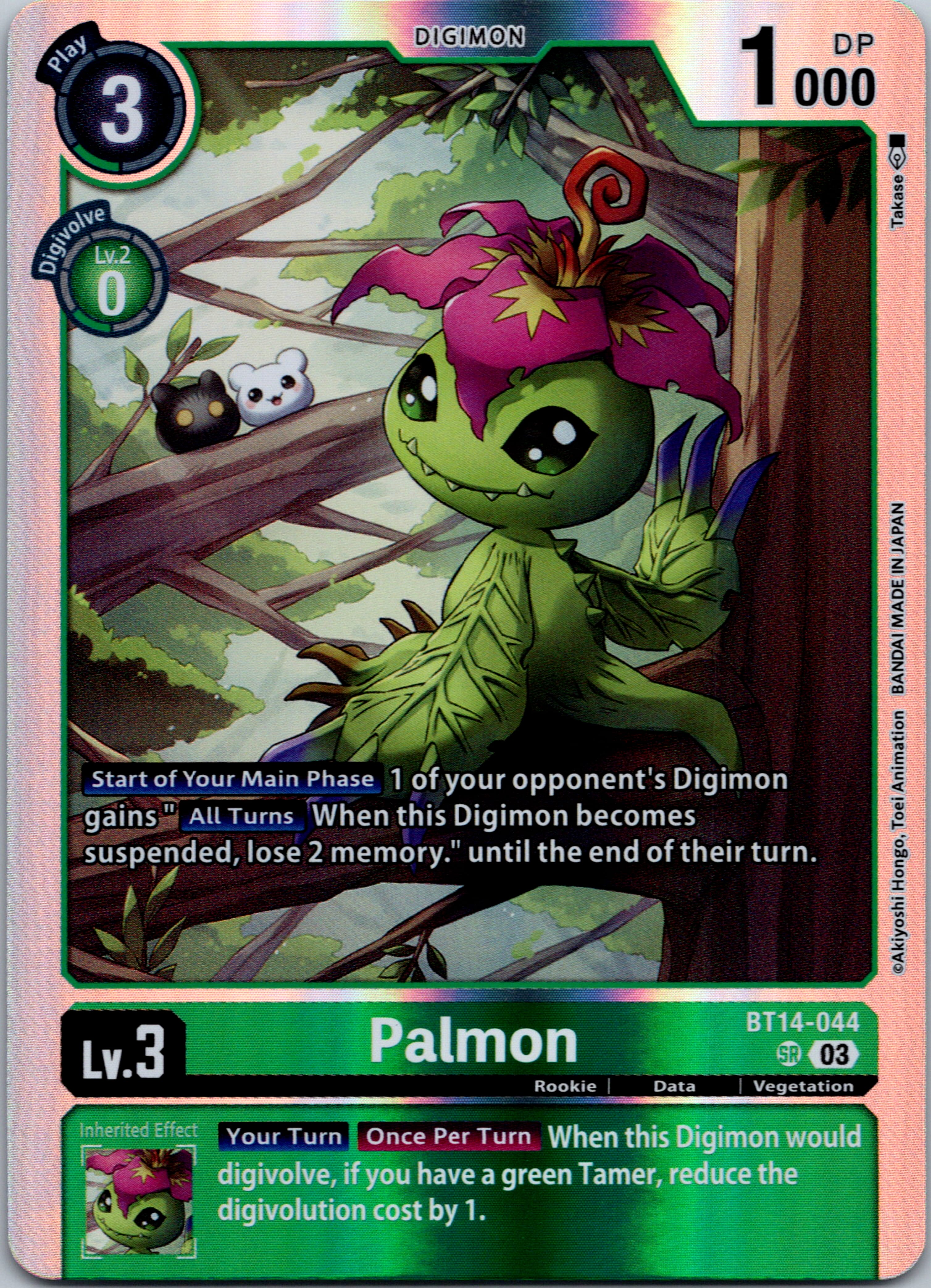 Palmon [BT14-044] [Blast Ace] Foil