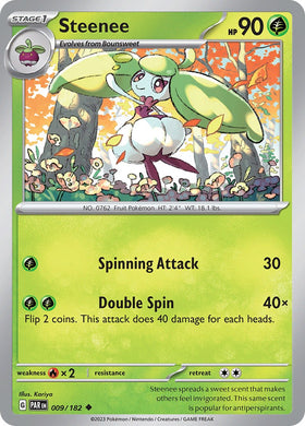 Steenee (009/182) - [Scarlet & Violet: Paradox Rift] Reverse Holofoil