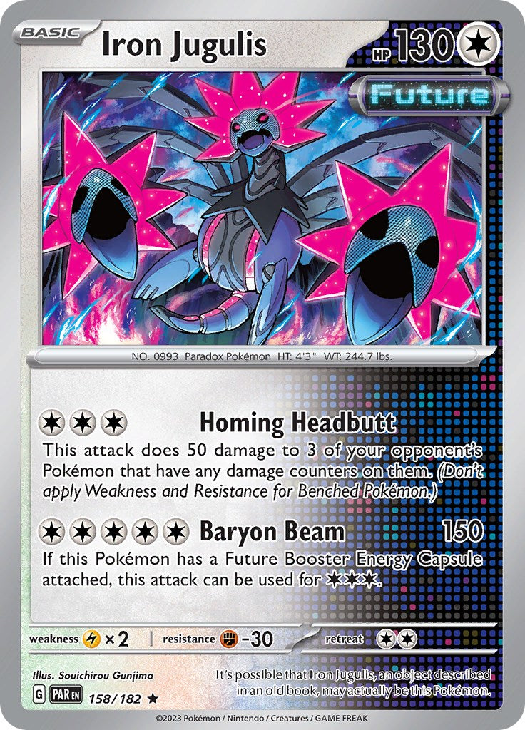 Iron Jugulis (158/182) - [Scarlet & Violet: Paradox Rift] Holofoil