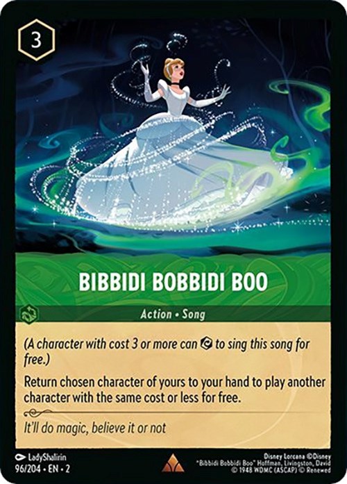 Bibbidi Bobbidi Boo 96/204 (Rise of the Floodborn) Cold Foil